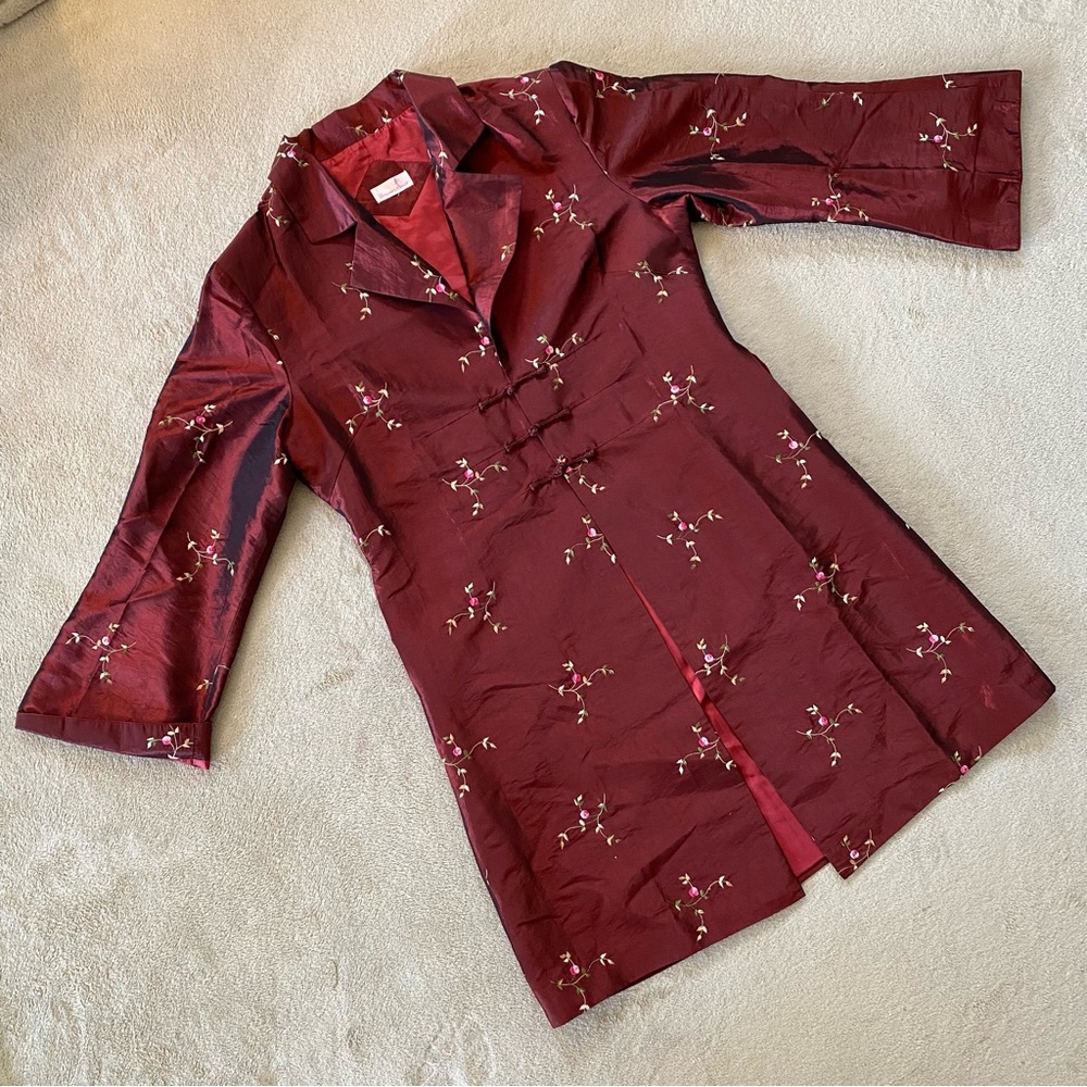 Red Floral Jacket